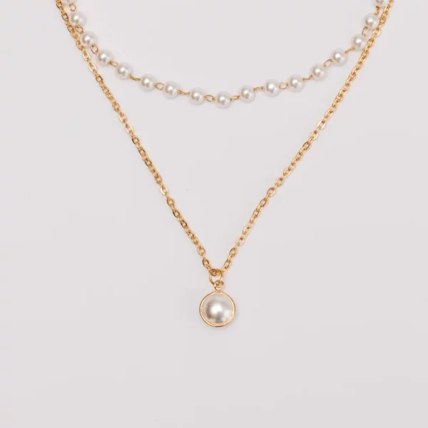 Collier Duo Perlé – Image 2
